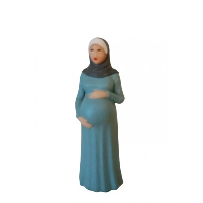 Hamile Kadın - Elbiseli