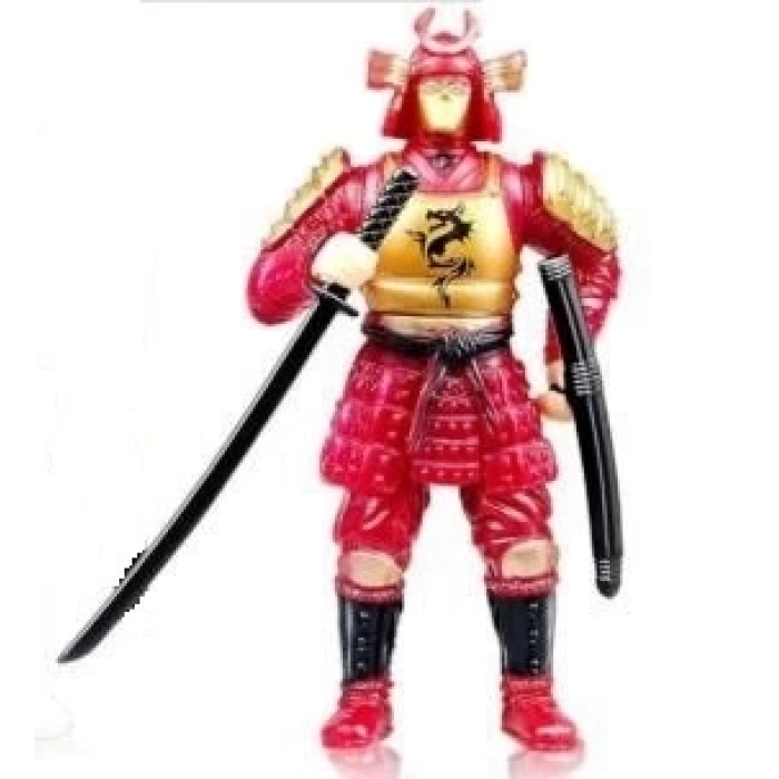 Kırmızı Samuray Figür