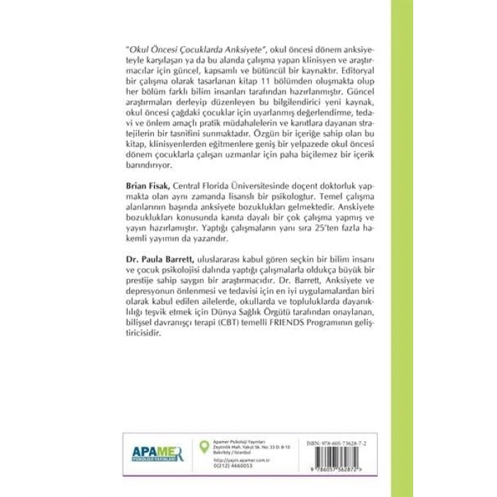 Okul Öncesi Çocuklarda Anksiyete (PS-A16)