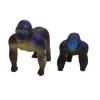 Minyatür Anne ve Yavru Goril (2 li)