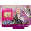 Barbie Chelsea Bebek ve Tekerlekli Sandalye