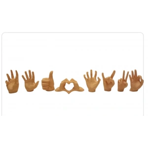 Mini El Avuç Figürleri (8 li set)