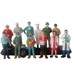 Minyatür Meslek Elemanları (12 li) (ÖN SİPARİŞ)