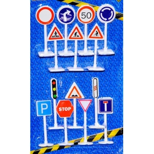 Mini Trafik İşaretleri (14 parça)