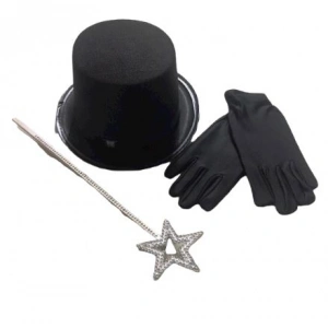 Sihirbaz Şapka ve Eldiven Seti