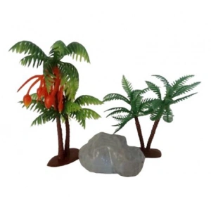 Palmiye ve Kaya Parçası