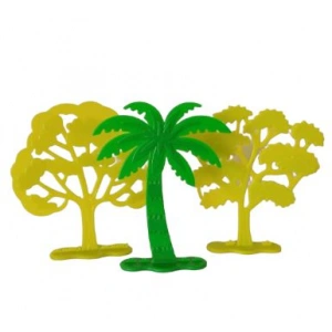Plastik Ağaçlar( 3 lü)