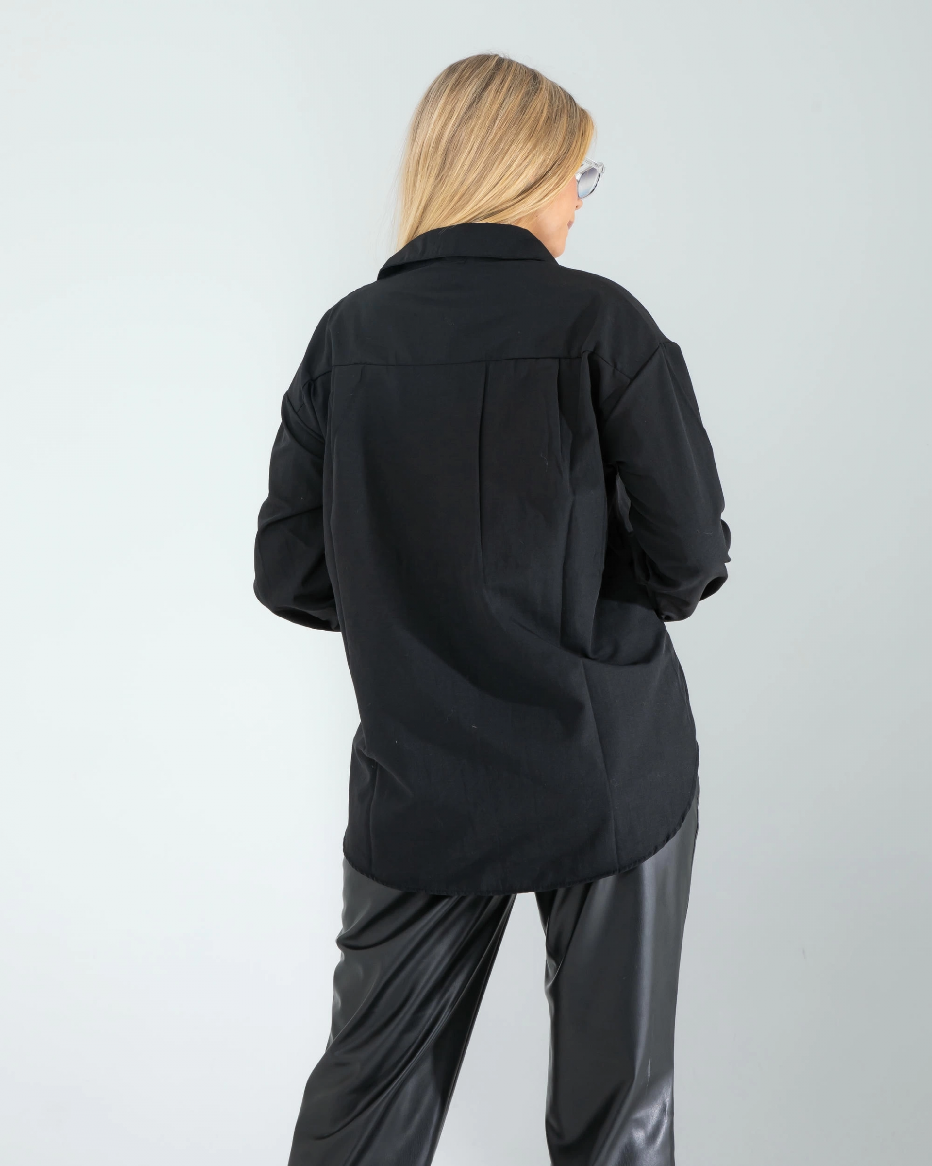 Siyah Regular Fit Gömlek