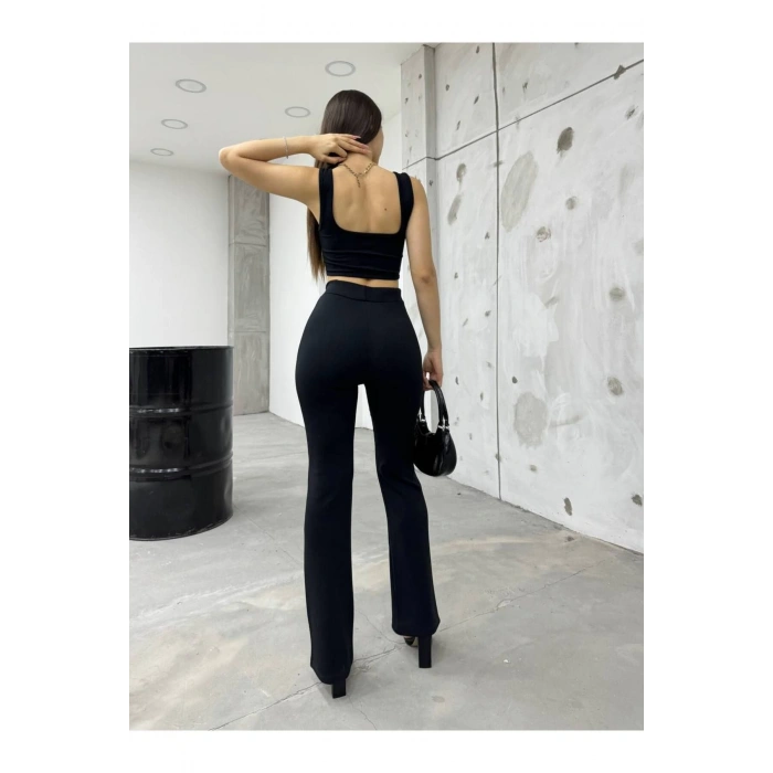 Siyah Bilyeli İnterlook Alt Üst Takım