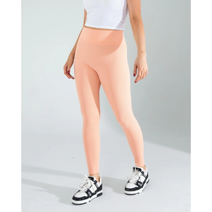 Somon Fitilli Push Up Toparlayıcı Spor Tayt