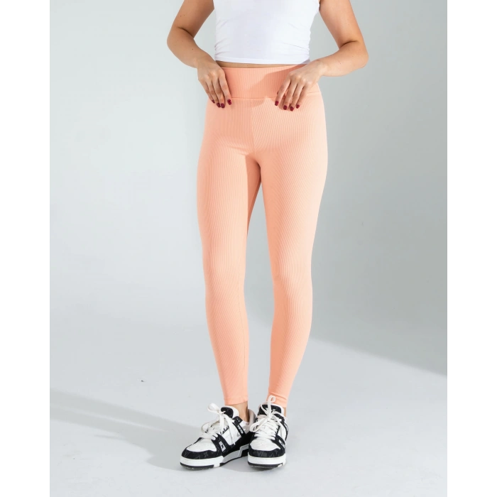 Somon Fitilli Push Up Toparlayıcı Spor Tayt