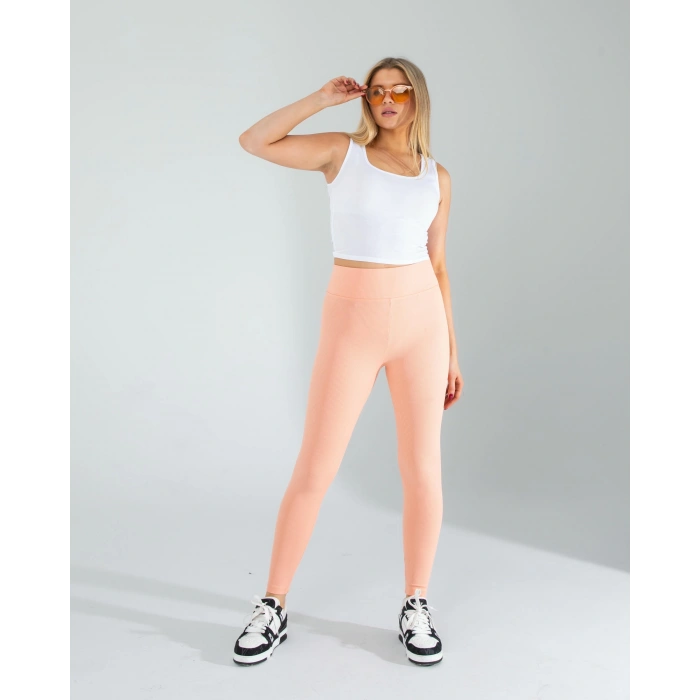 Somon Fitilli Push Up Toparlayıcı Spor Tayt