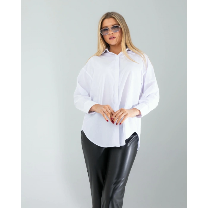 Beyaz Regular Fit Gömlek