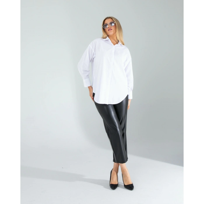 Beyaz Regular Fit Gömlek