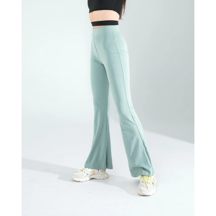 Mint İspanyol Paça Tayt