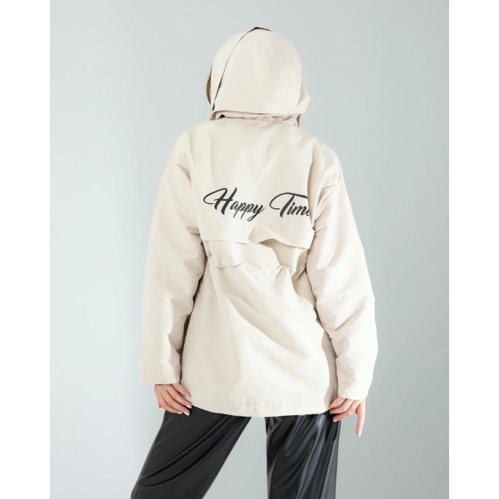 Sırtı Yazılı Ceket