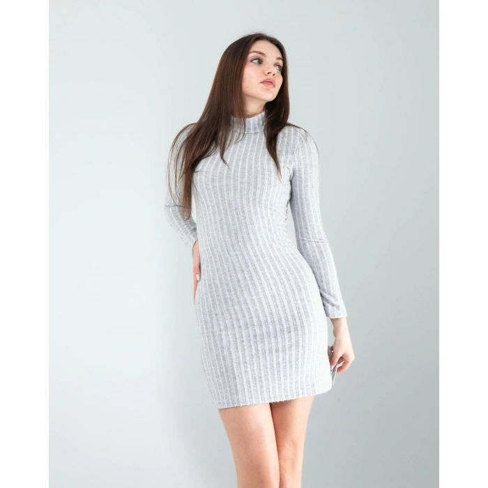 Taş Mini Triko Elbise