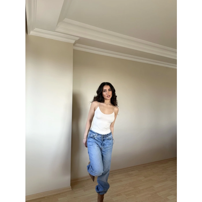 Taş ZRA Model Poliamid İp Askı Bluz