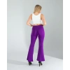 Mor İspanyol Paça Tayt