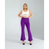 Mor İspanyol Paça Tayt