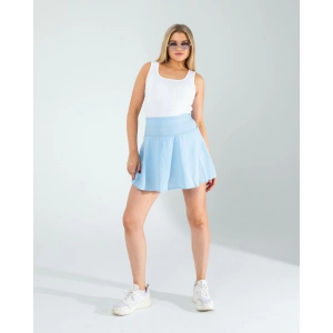 Bebe Mavi Keten Şort Etek