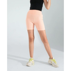 Somon Fitilli Push Up Toparlayıcı Biker Spor Tayt