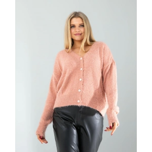 Pudra Sakal Triko Hırka