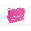 Plaj Çantası Pembe 45cm Makyaj Çantası Hediyeli