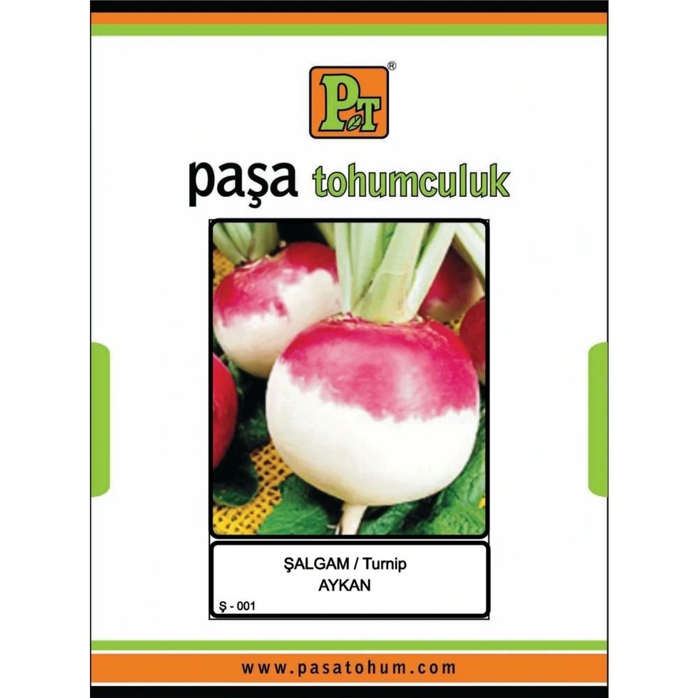 Paşa Tohumculuk Aykan Şalgam Turp Tohumu 500 Gr