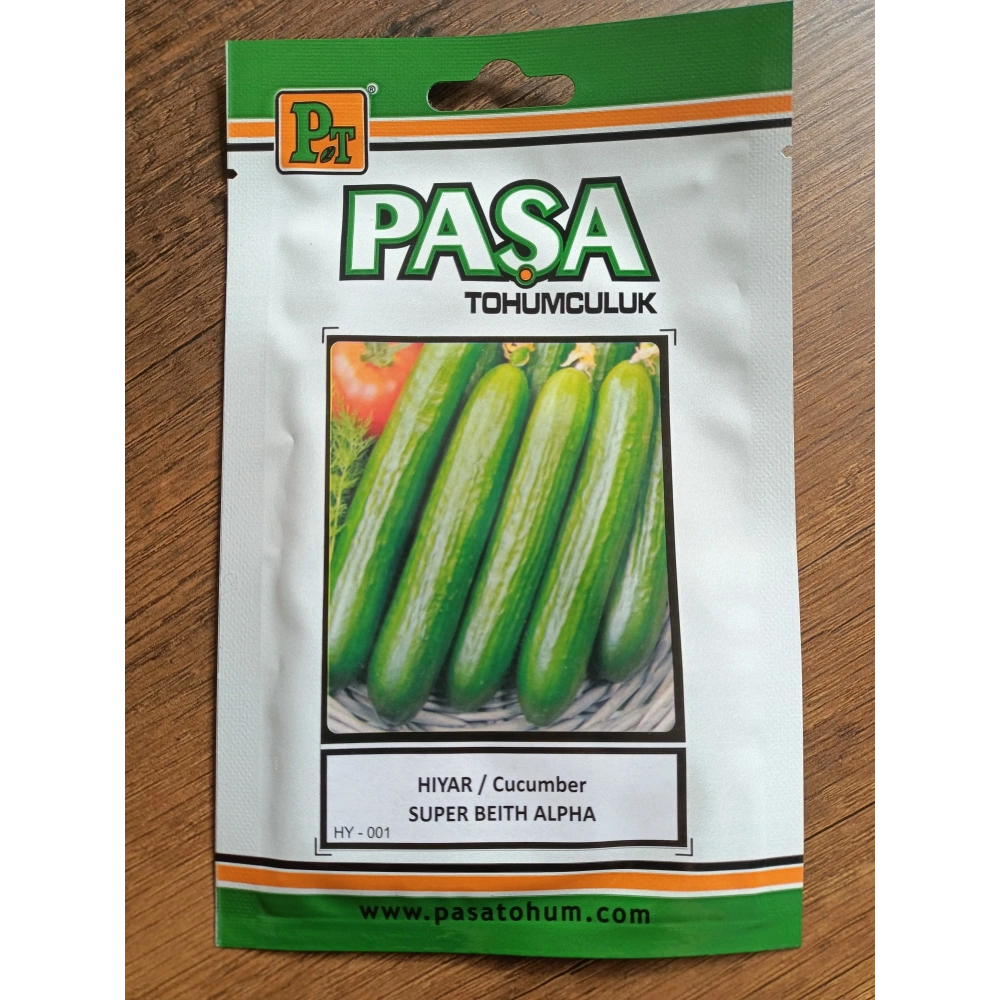 Paşa Tohumculuk Hıyar Tohumu Super Beith Alpha 5gr X2 Paket