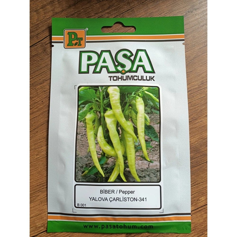 Paşa Tohumculuk Biber Tohumu Yalova Çarliston 5gr X2Paket
