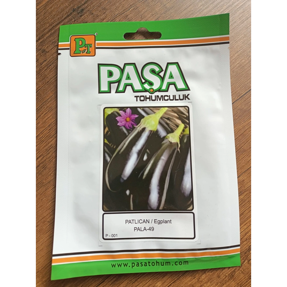 Paşa Tohumculuk Patlıcan Tohumu Pala-49 5gr
