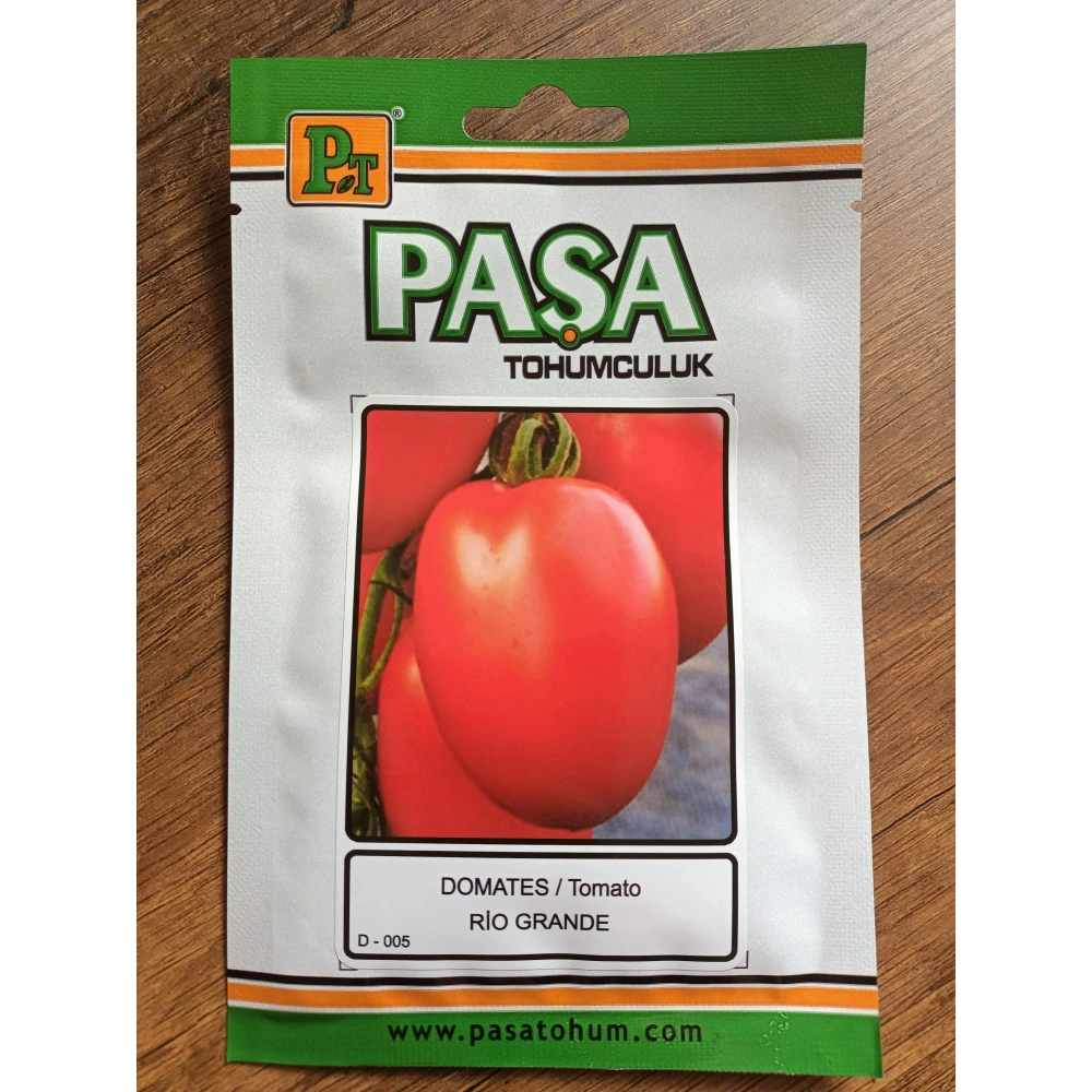Paşa Tohumculuk Domates Tohumu Rio Grande 5gr