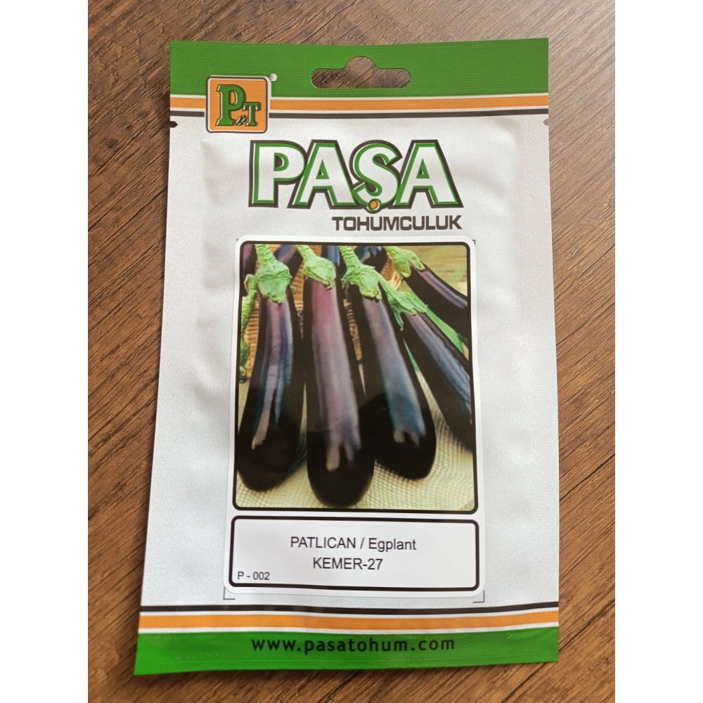 Paşa Tohumculuk Patlıcan Tohumu Kemer-27 5 gr