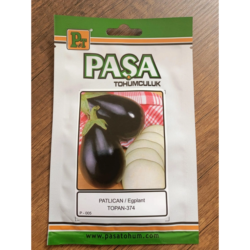 Paşa Tohumculuk Patlıca Tohumu Topan-374 5 gr