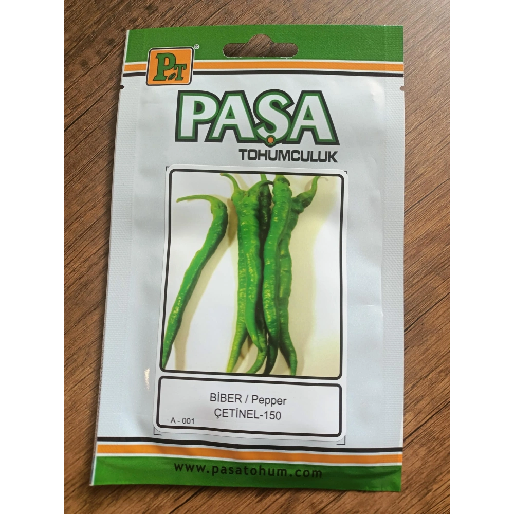 Paşa Tohumculuk Biber Tohumu Çetinel 5 gr