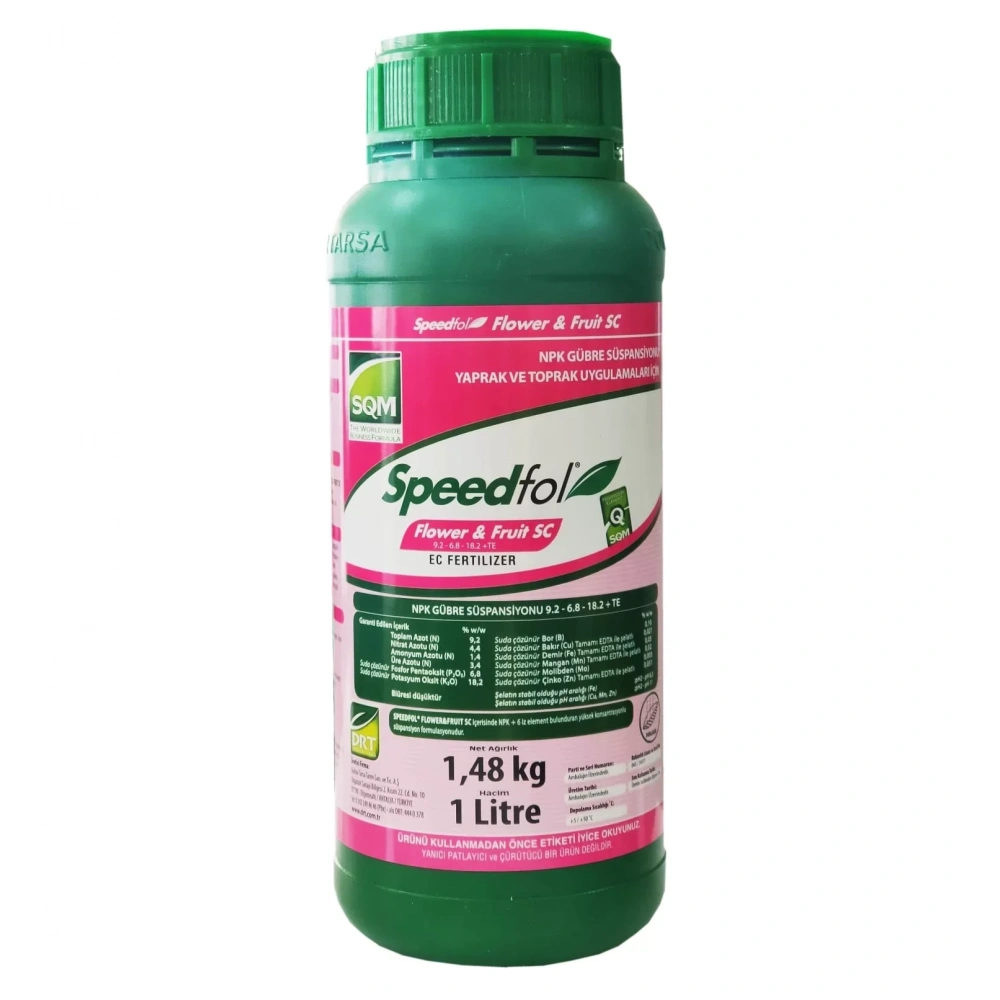 Dr Tarsa Speedfol Flower&Fruit 1Lt Npk Gübre Süspansiyonu