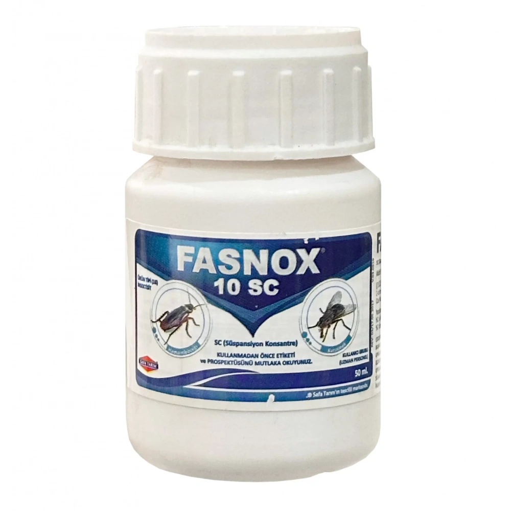 Fasnox 10 SC Kokusuz Karasinek Hamam Böceği Haşere Kovucu 50 ml