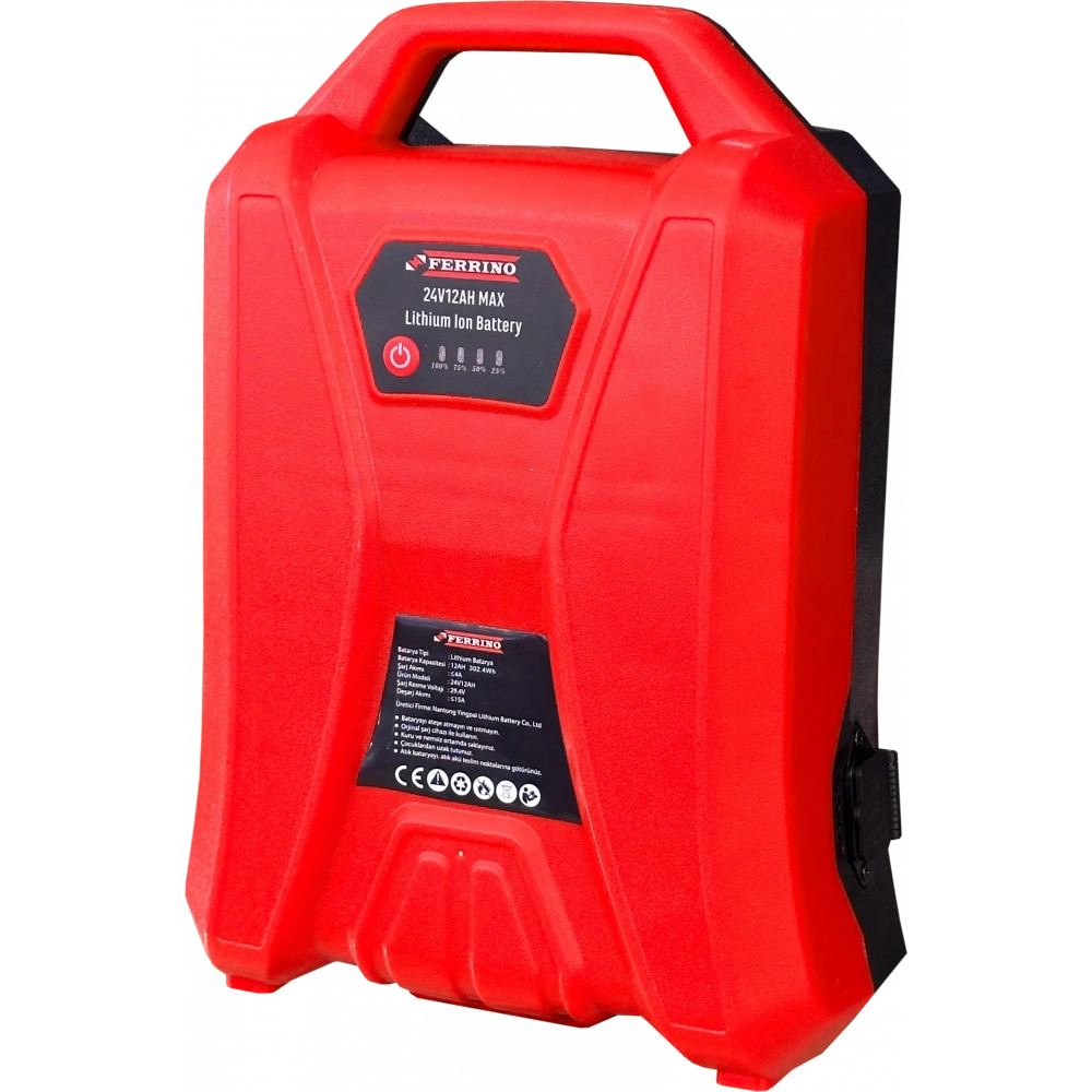 Ferrino 24V 12AH Lithium Batarya Çay Toplama Makinesi Uyumlu