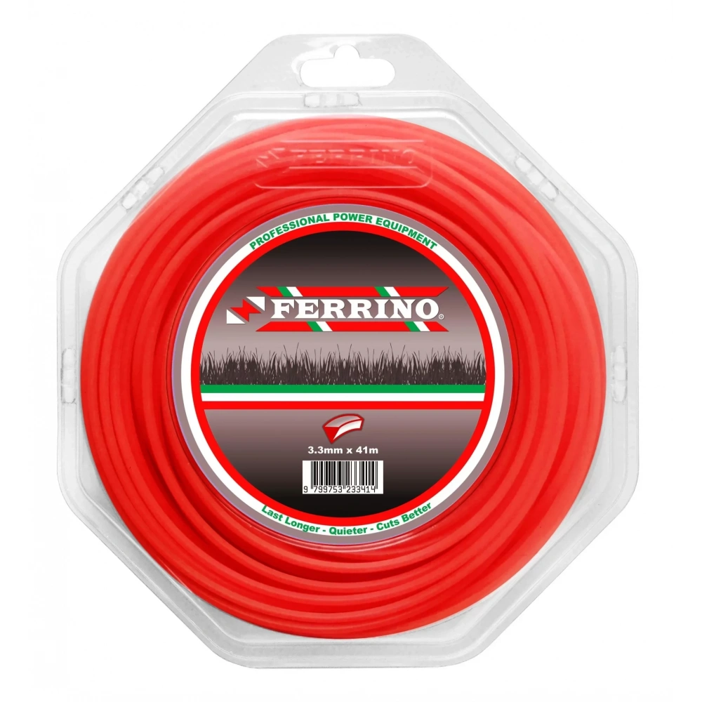Ferrino 3 Köşe 3.30Mm Kırmızı Motorlu Tırpan Misinası 41 m