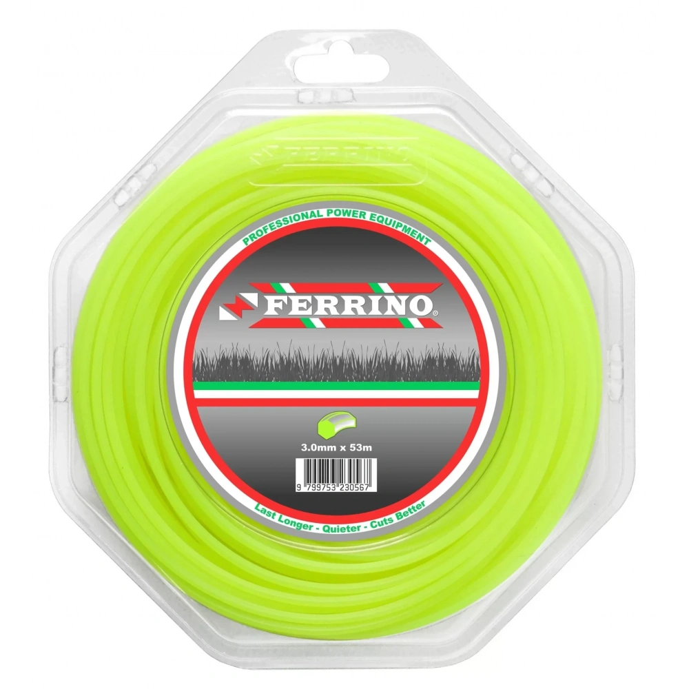 Ferrino 6 Köşe 3.00Mm Yeşil Motorlu Tırpan Misinası 53 m