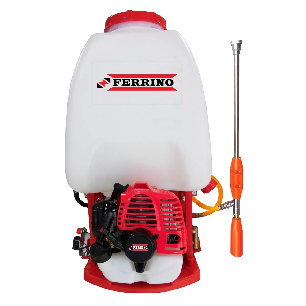 Ferrino FRN-768 Benzinli Yüksek Basınçlı İlaçlama Motoru Pulverazitör 25Lt