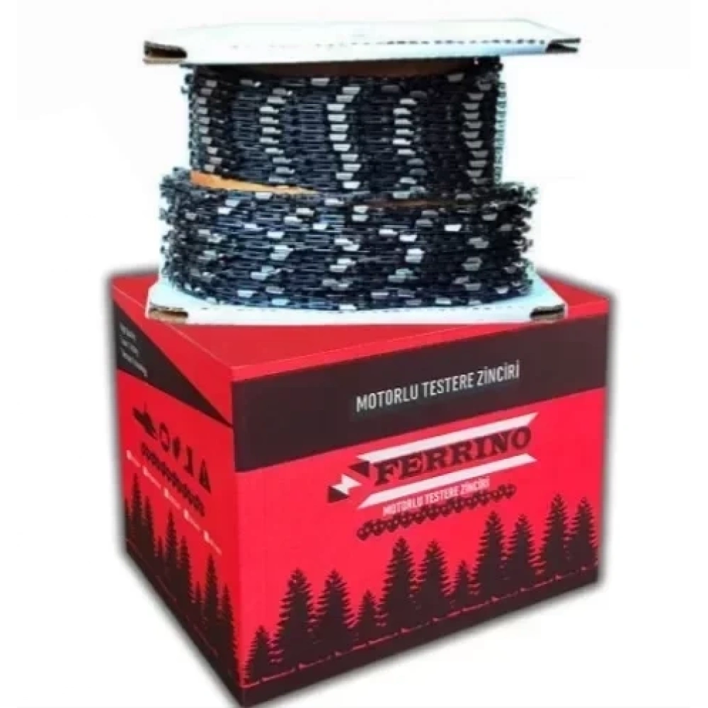 Ferrino Motorlu Testere Top Zincir 91Ayak 1.3mm 820 Diş Köşeli