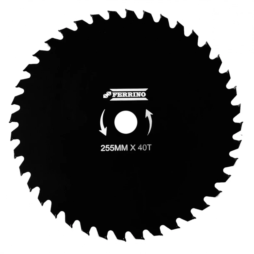 Ferrino Motorlu Tırpan Daire Elmas Bıçak Testere Deliksiz 255Mm Siyah