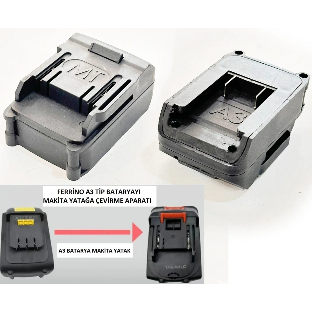 Ferrino Tip Bataryayı Makita Tip Bataryaya Çevirme Aparatı