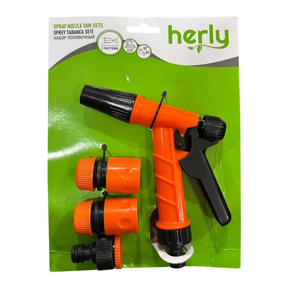 Herly HL1206 Sulama Sprey Tabanca Seti 2 Fonksiyonlu
