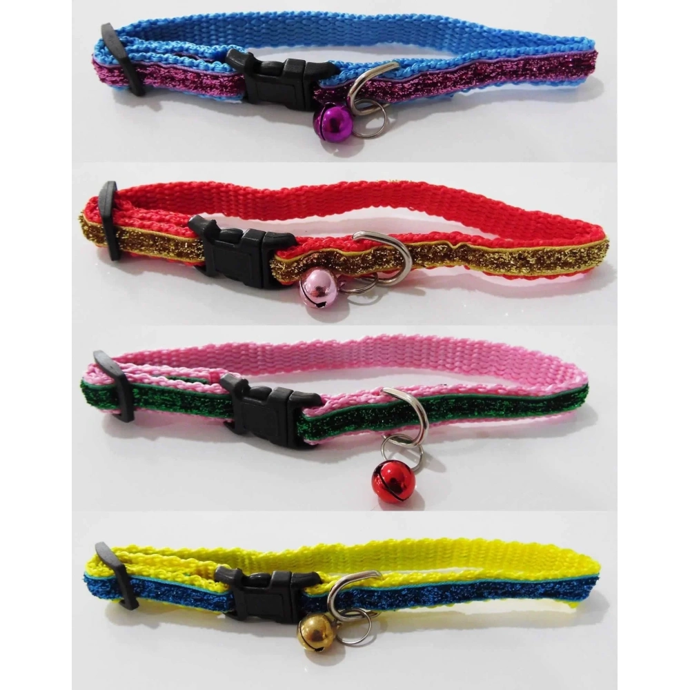 Kedi Çok Renkli Zilli Tasma Hrb-019