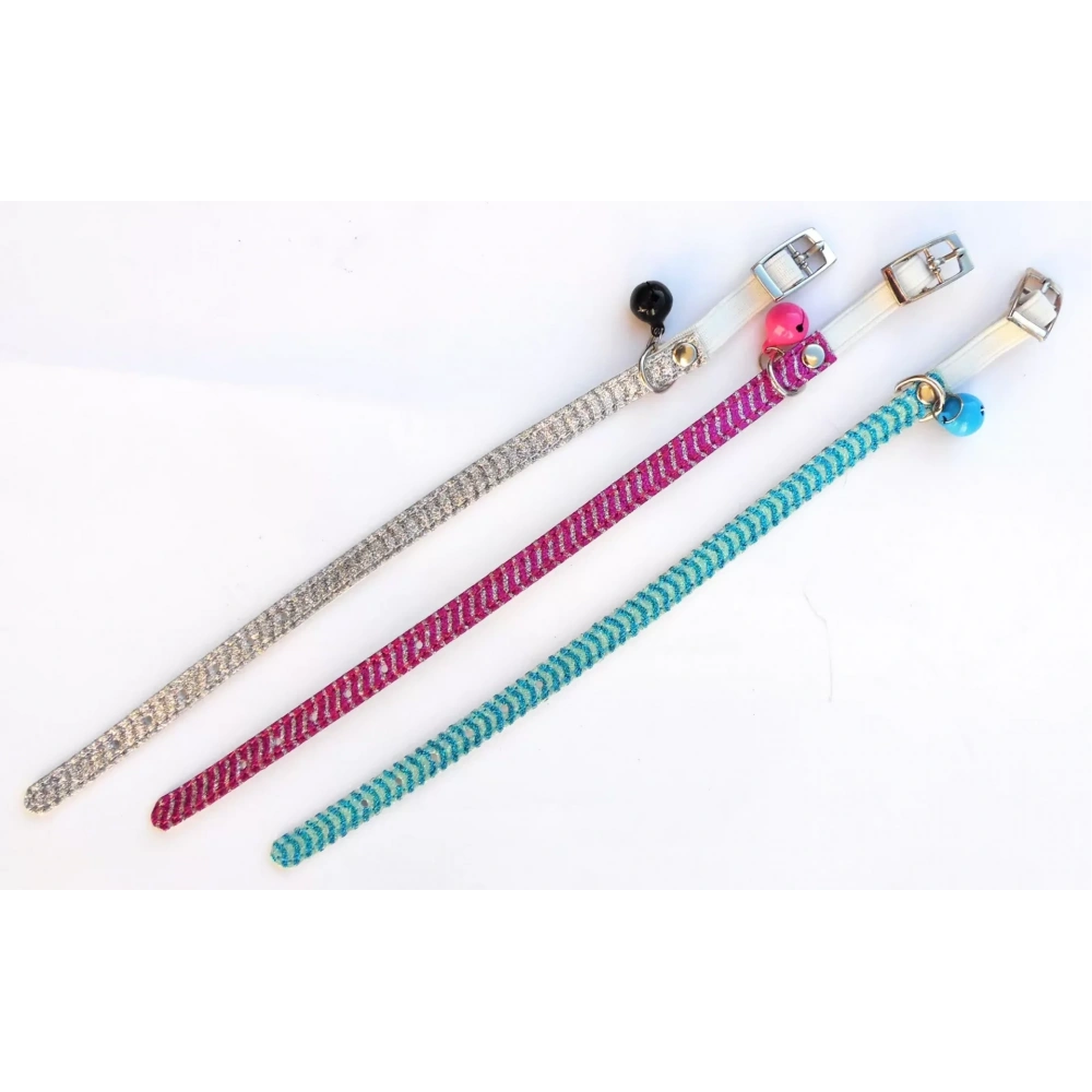 Kedi Simli Zilli Boyun Tasması Hrb-006