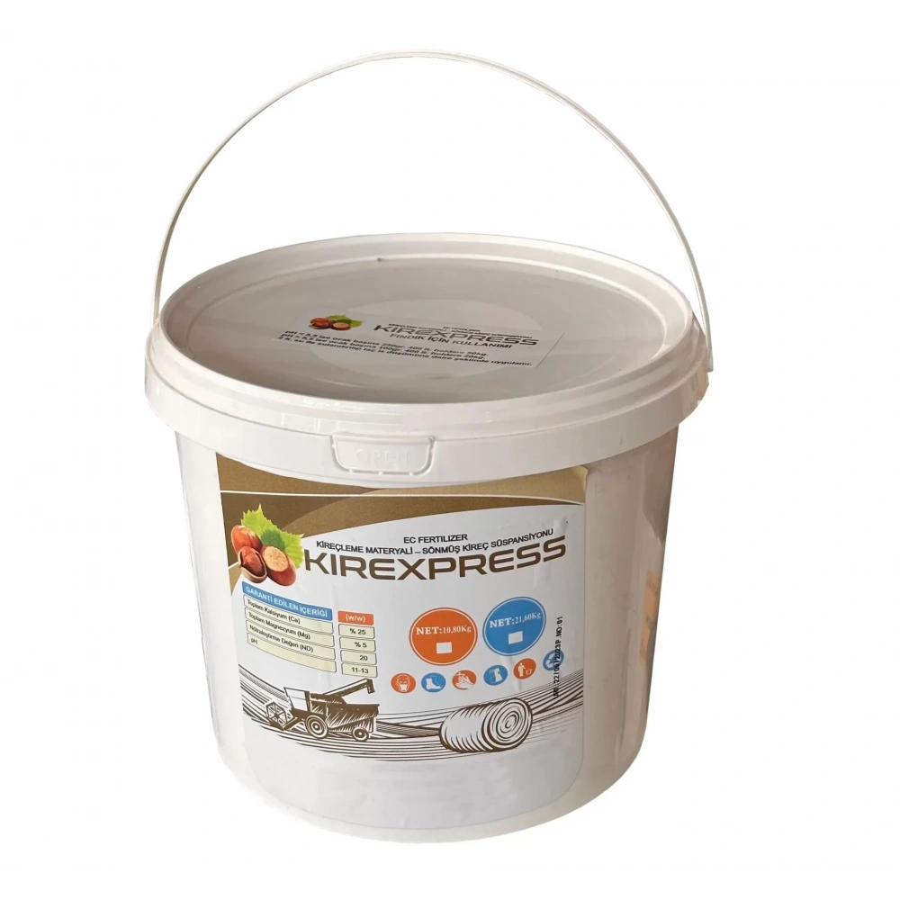 Kirexpress Sıvı Tarım Kireci 10Kg Sönmüş Kireç Süspansiyonu