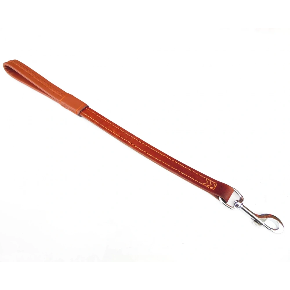 Köpek Deri Dikişli Uzatma Gezdirme Kayış Tasma 60Cm